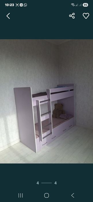 Продам двухэтажный кровать новый