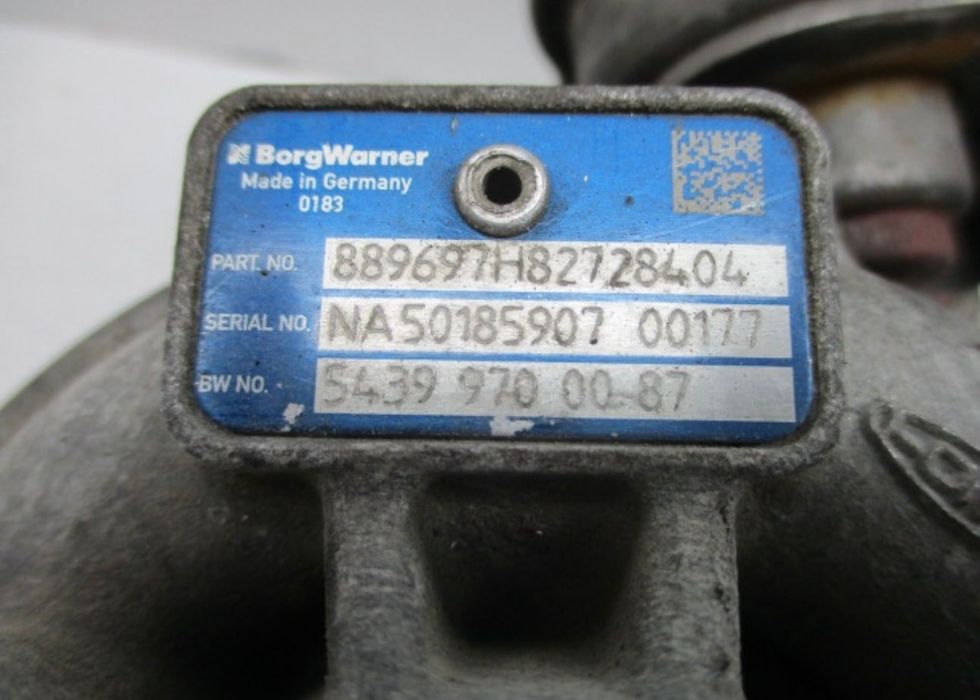 Turbina Renault Megane 1.5 DCI Euro 5 110CP cod 54399700087