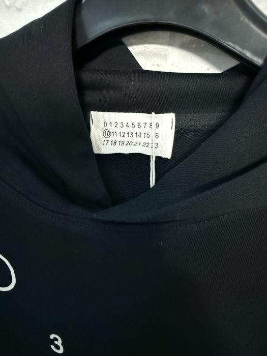 Maison Margiela Hoodie с Number Print