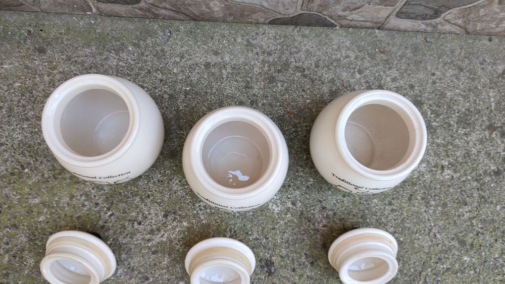 Set borcane vintage pt. Zahăr, cafea și ceai