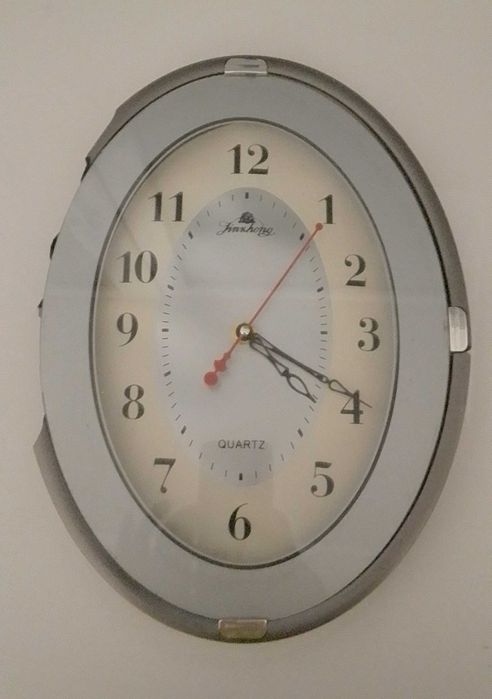 Настенные часы разной формы