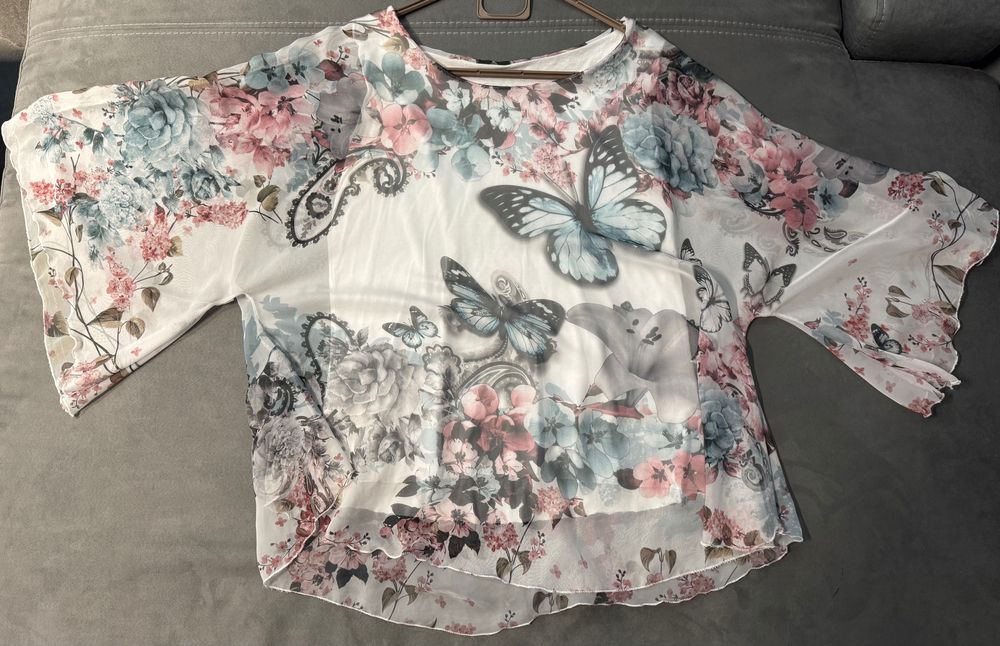 Дамски блузи с къс ръкав М, L , XL