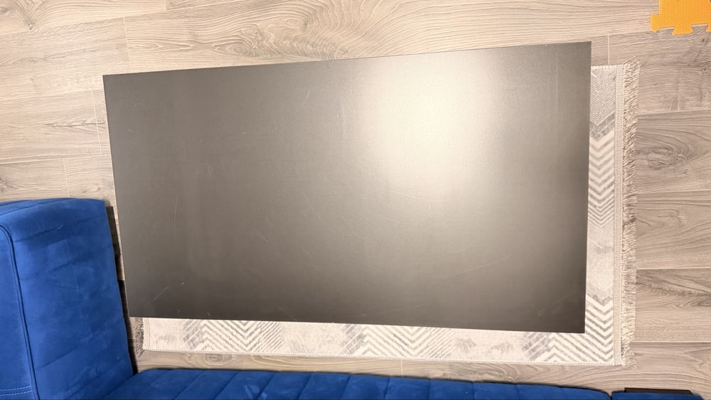 Masă de cafea modernă cu LED – Stejar negru