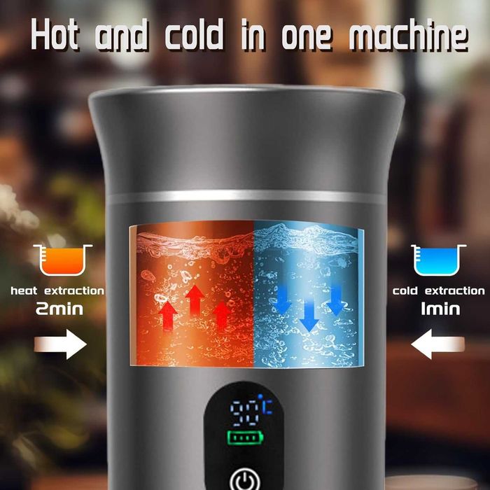 Преносима Кафемашина 3-в-1 с Дисплей (Nespresso, Dolce Gusto, Мляно кафе