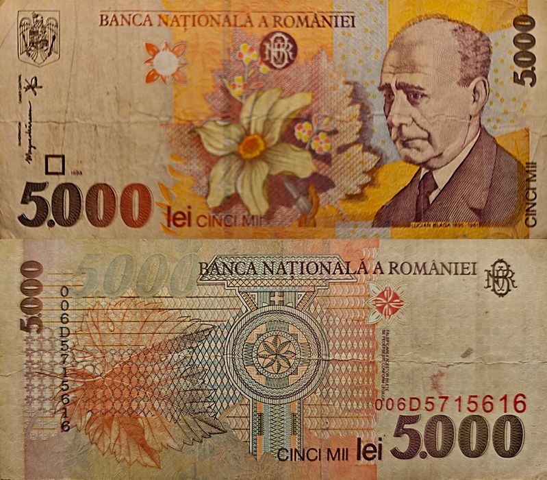 Bacnote romanesti vechi