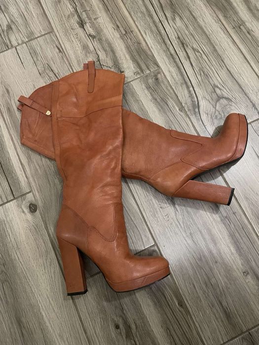 Ботуши Guess естествена кожа