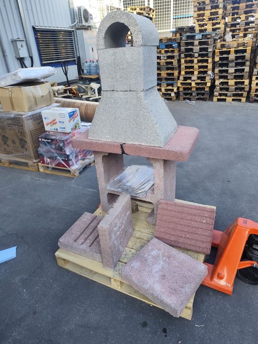 Бетонно барбекю за градина