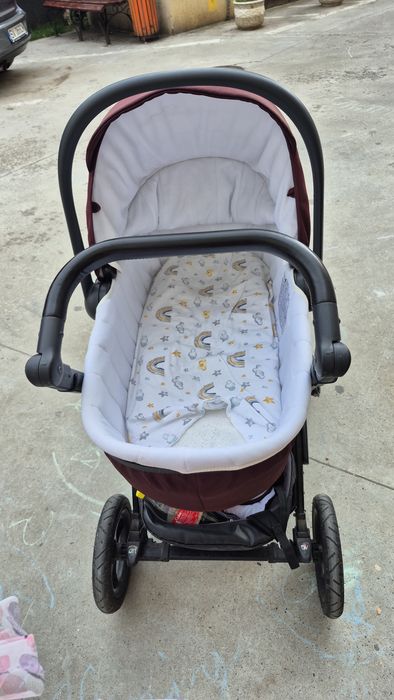 Carucior copii  pliabil 3 în 1 CAM(Made in Italy)+ Landou