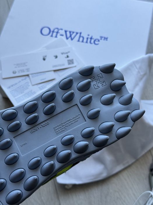 Off-White 1000  M-41-45/ Livr 1 zi / •Piele •Prmemium •FullBoX