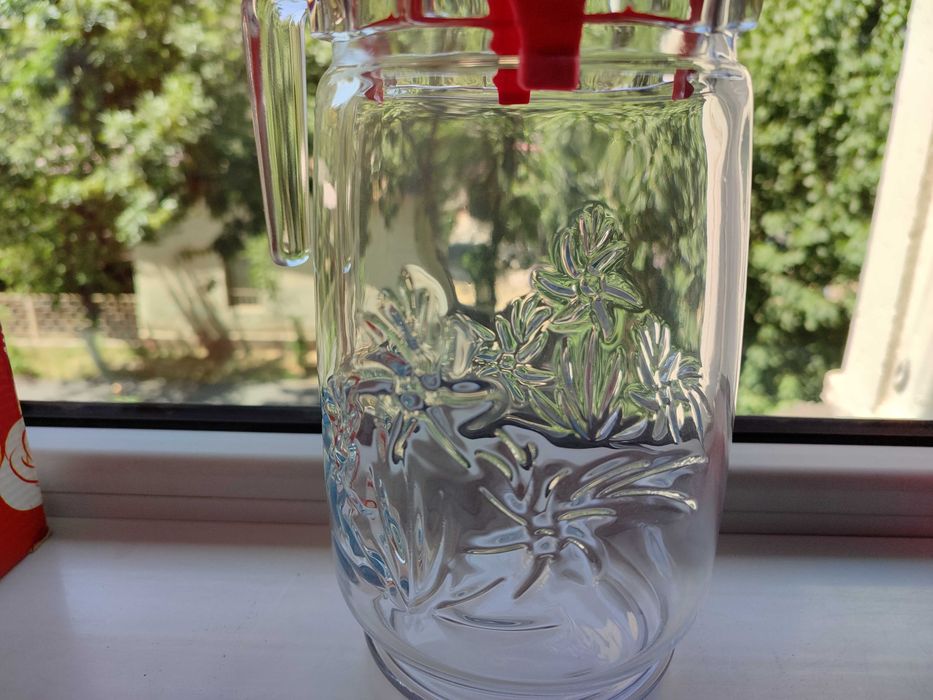 Графин стеклянный, новый