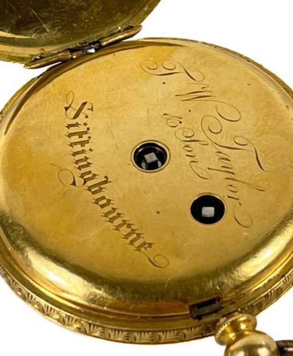 Златен джобен часовник 18 ct. !!!