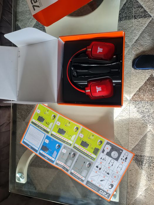 Качествени гейминг слушалки със микрофон Triton 720+ 7.1 Surround Headset