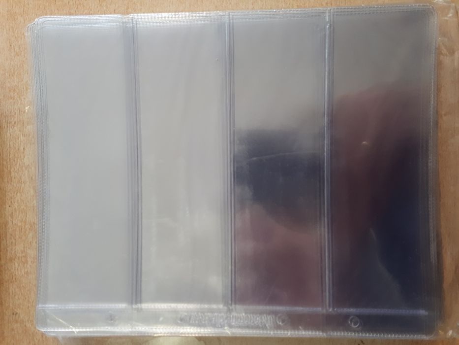 Листы для монет.