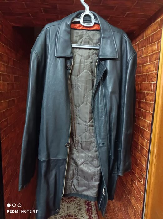 Кожаная куртка мужская