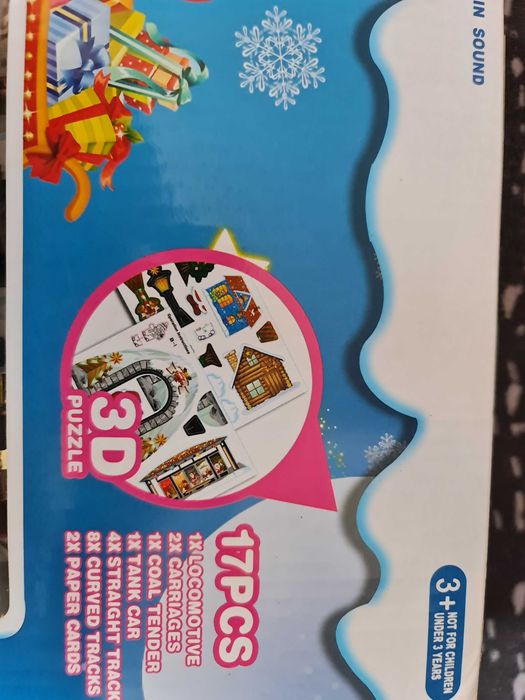 Trenulet Christmas Classic Train 400 cm - SIGILAT