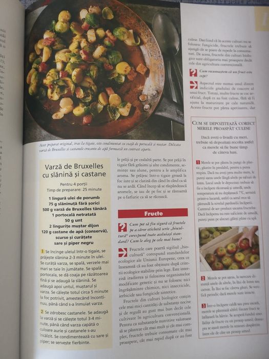 Cărți pt bucate noi,in stare f buna