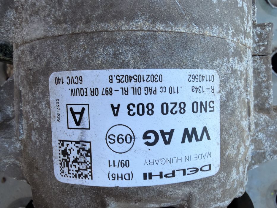 Compresor AC Clima vw passat b6 b7 CC golf 5 6 7 skoda ocatvia 2 3 fabia 2 3 tiguan touran audi a3 seat leon vw eos jetta polo