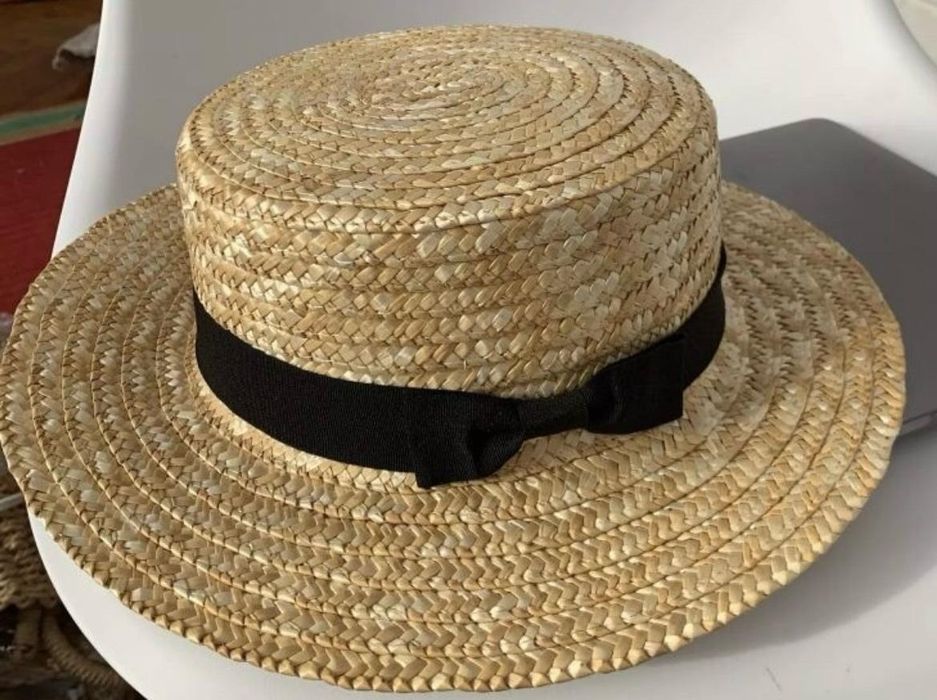 Шляпа соломенная