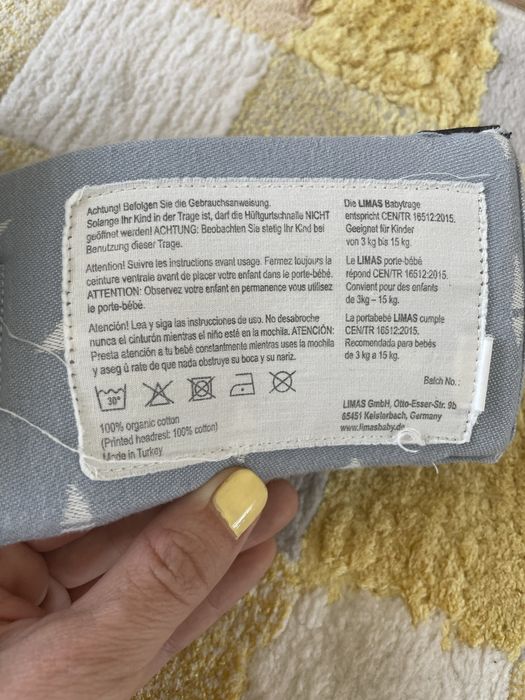 Слинг/ раница (май тай) Limas 3-15кг