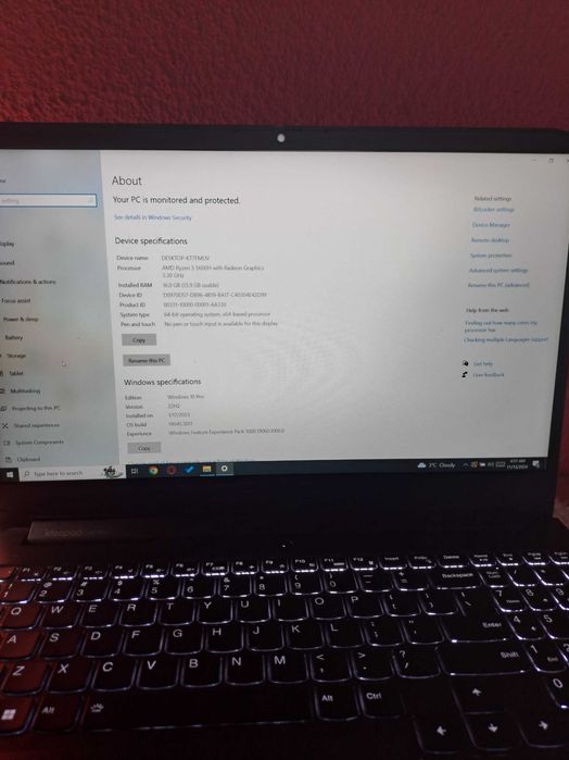 Laptop gaming ideapad 3 gtx 1650