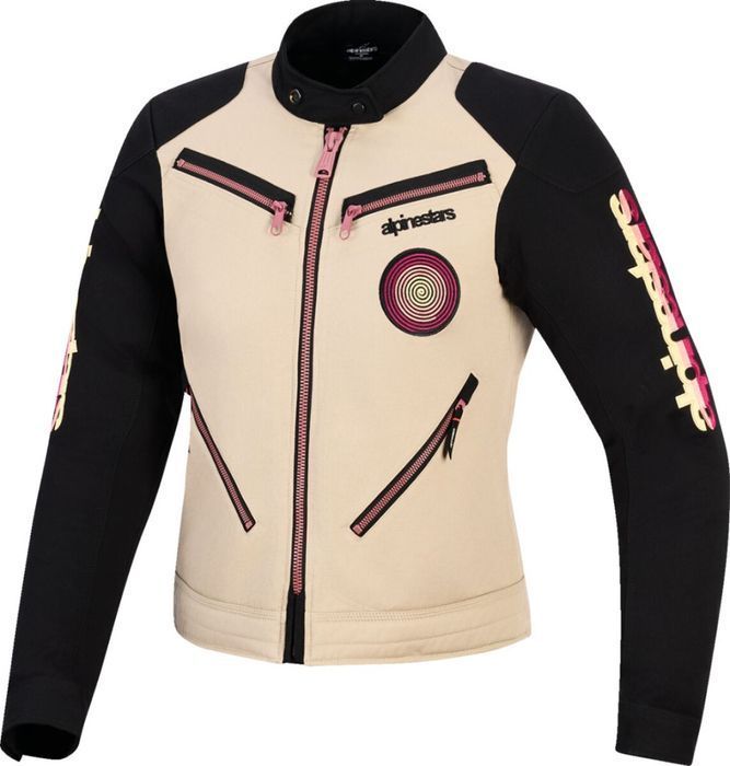Geacă dama Alpinestars Stella Grace gri/negru moto