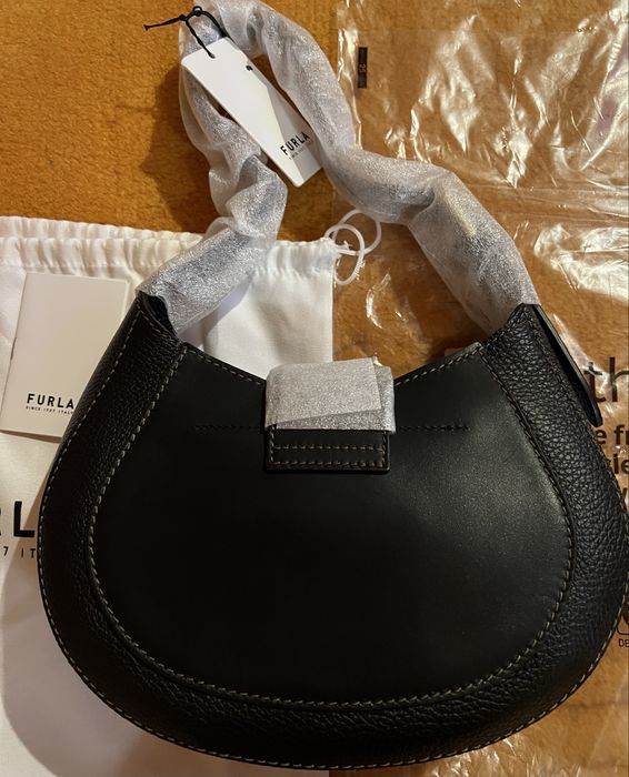 Оригинална кожена чанта Furla "Club 2 S"