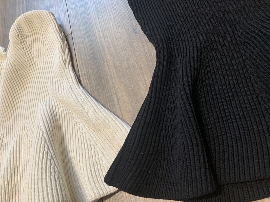 Топ H&М ХС в черен и бежов цвят