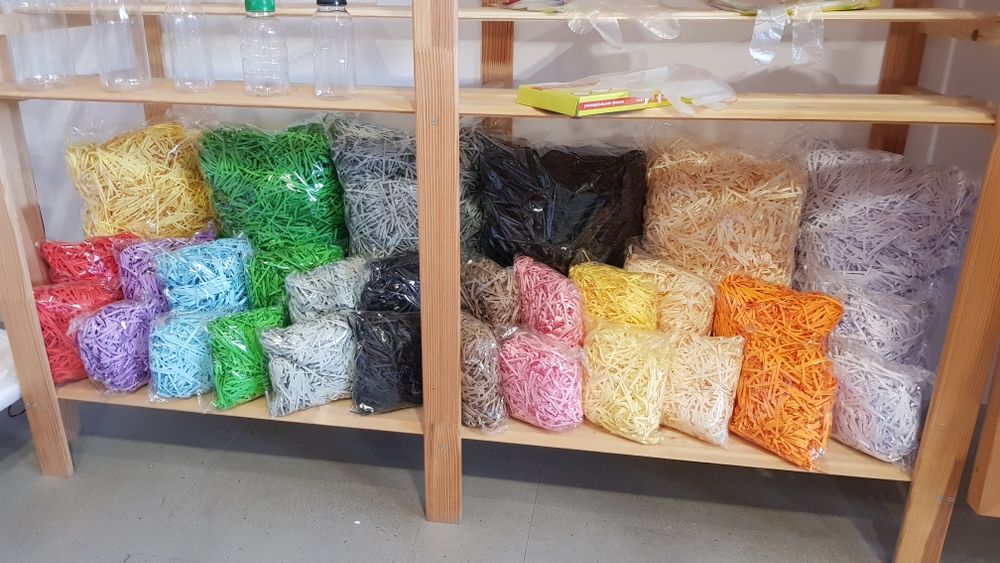 Бумажный наполнитель для подарков