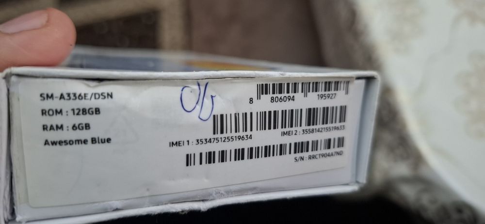 SAMSUNG A33 5G holati yangi