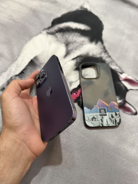 IPhone 14 PRO MAX 100% bateria Deep Purple mov