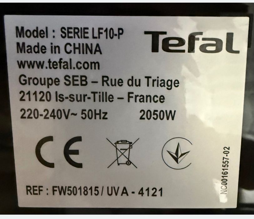 Tefal easy fry oven and grill