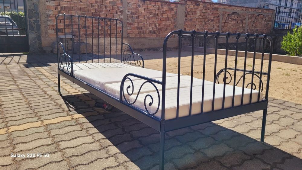 Разтегателно желязно детско креватче Икеа Minnen