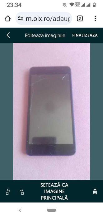 Telefoane Archos color 50 3G display uri sparte dar încă se mai aprind