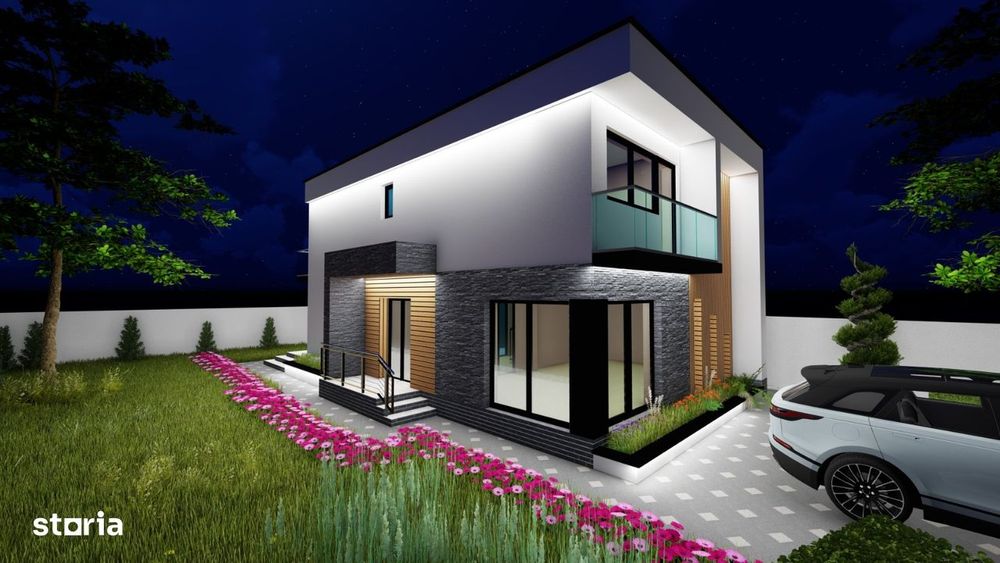 Casă nouă P+1 Sat Costi, 160 mp utili 480 mp teren Finisaje la alegere