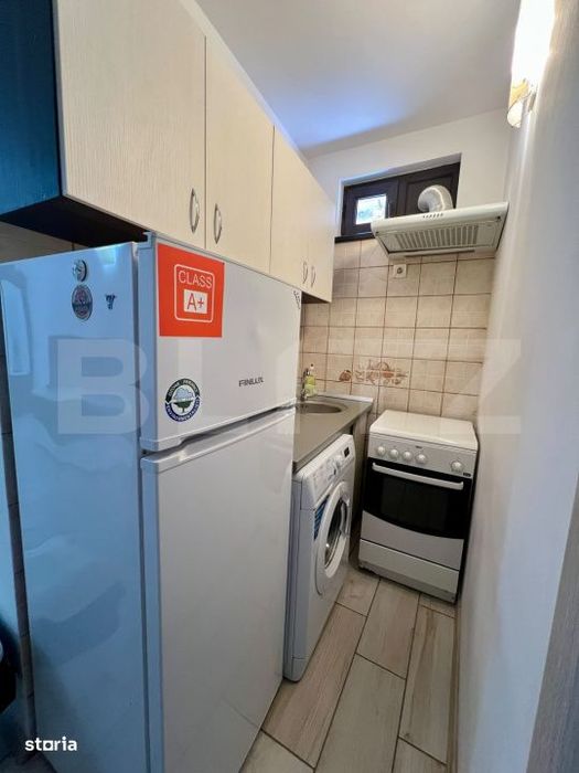 Garsoniera, 38 mp, AC si centrala proprie, parter, zona Centrala