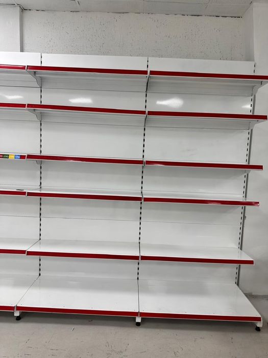 Стеллажи, полки для магазина