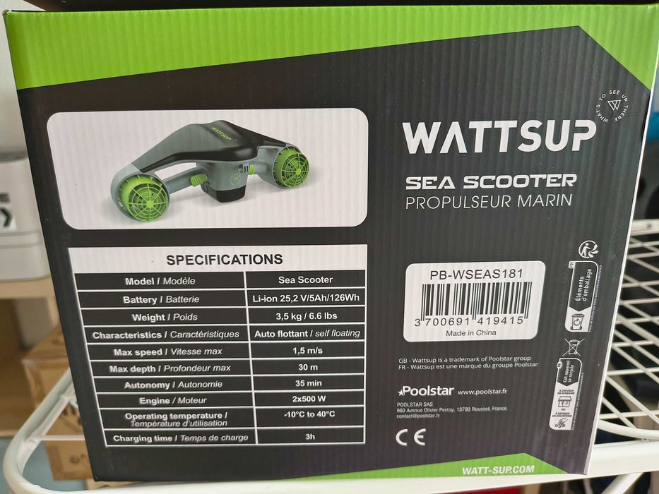 Scuter de apa Wattsup