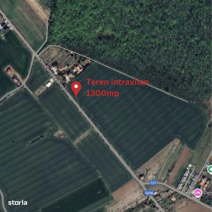 0% comision Teren intravilan – Ciolpani – Izvorani | 1.300 mp