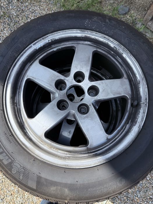 Roti cu jante aliaj VW 5x112, Anvelope Michelin 205/60/16
