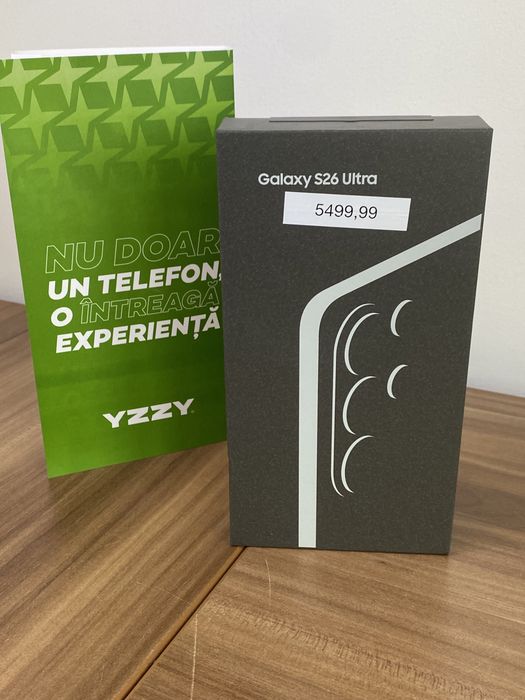 Samsung S26 Ultra, 512 GB, Black, Sigilat, Cod produs: 1402