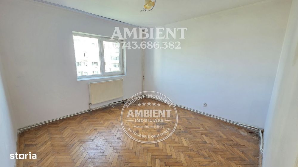 Apartament cu 2 camere, etaj 6 cu lift, VASLUI - zona CENTRU - AUROCOR