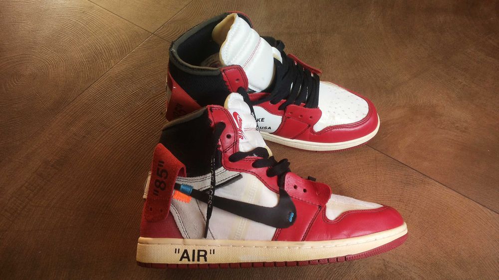 Off-White × Nike Air Jordan 1 Retro High The Ten "Chicago" EUR 44/UK 9