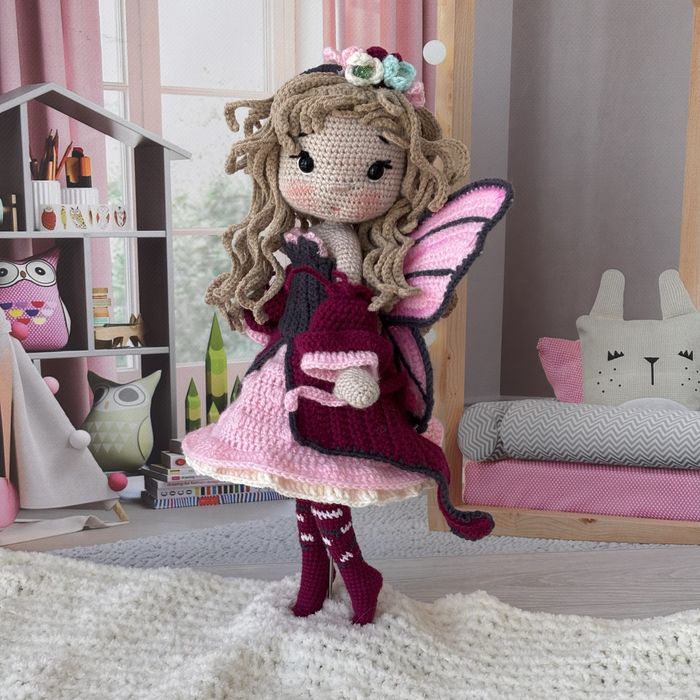 Кукла Фея. Игрушки русной работы.