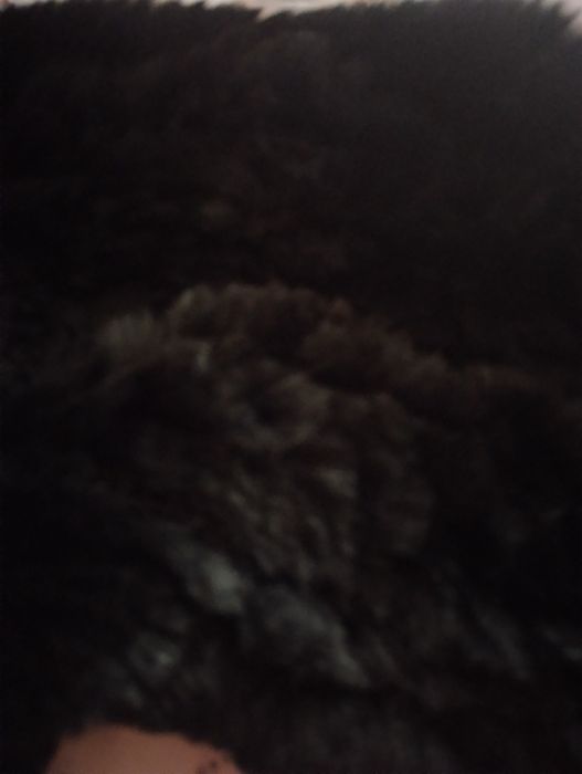 Кожена шапка тип качулка от заешка кожа