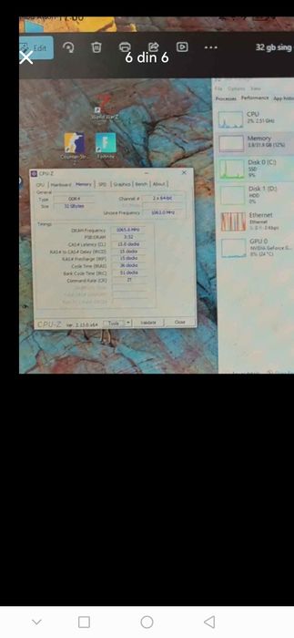 PC AMD Ryzen 5 3846 MHz, 32gb ram, placa video 4gb