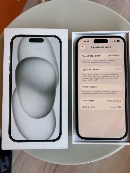 Iphone 15 128 gb black NOU !!