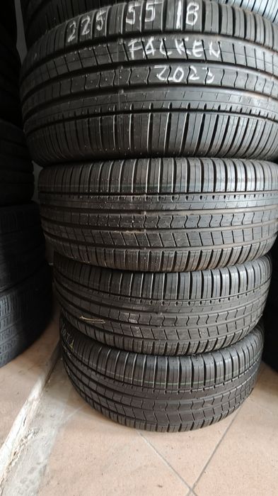 Set 4 anvelope noi vara Falken 225 55 18, dot.2623, pret/buc