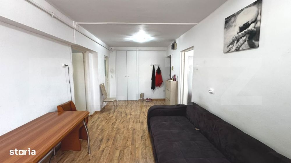 Apartament cu 2 camere, 51 mp, etaj intermediar, zona Mercur – Cetat