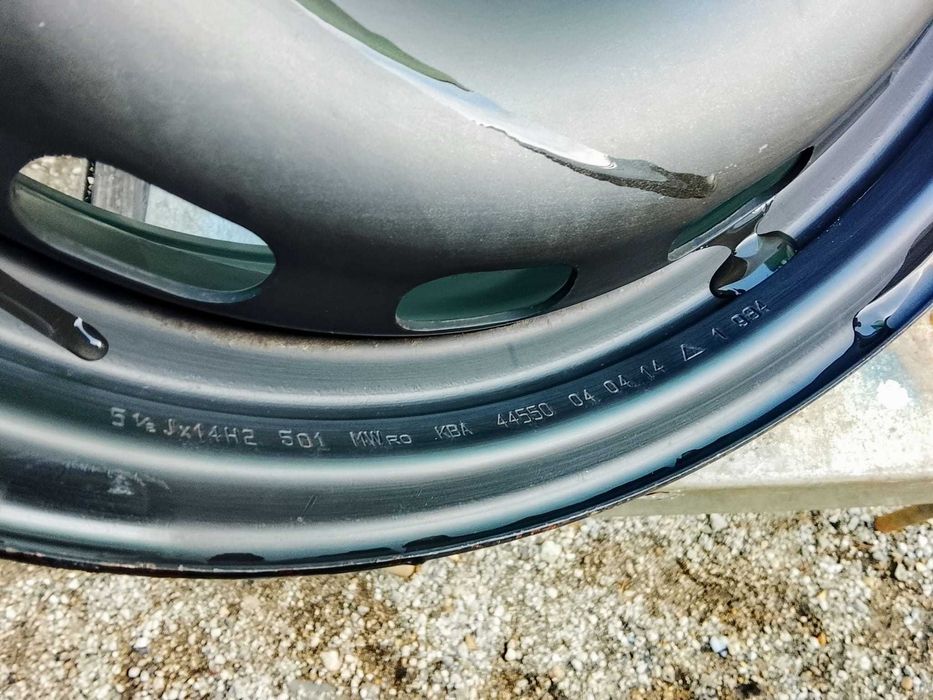 4бр.Оригинални джанти 14цола 4x108 ET37.5 за Ford Fiesta(2008-2019),Ka