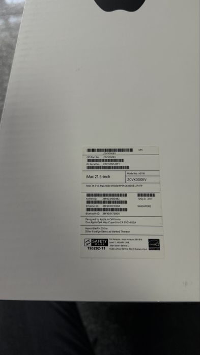 Моноблок Apple iMac 21.5"